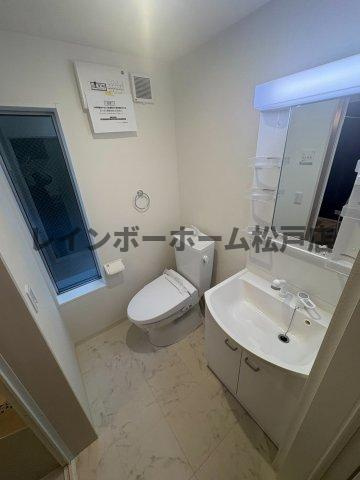 KEIAI RESIDENCE 北柏のトイレ|※同施工参考写真