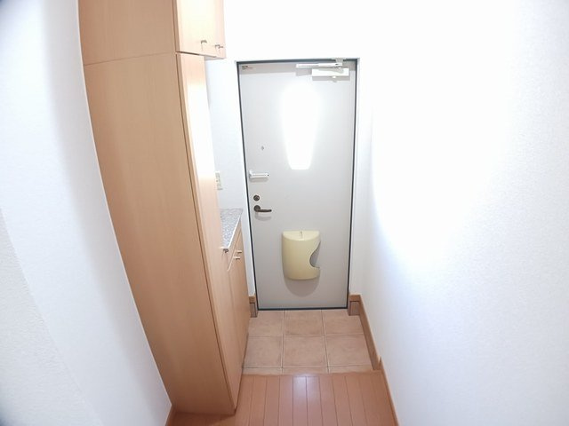 エルカーサＡの玄関