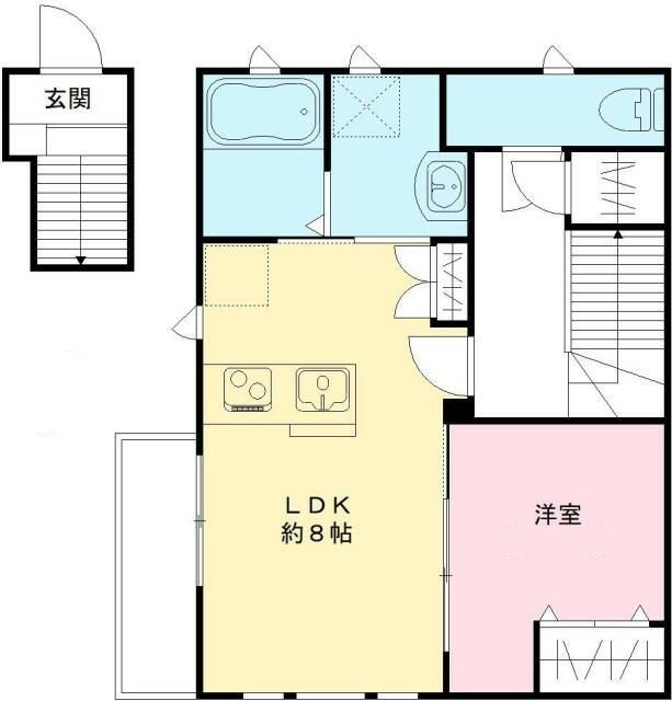 メープルツリーハウスの間取り|間取りです。