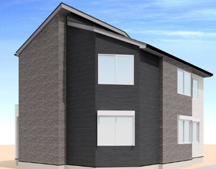 KEIAI RESIDENCE 北柏の外観パース