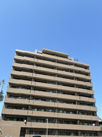 ネオハイツ東住吉の外観|南向きにつき日当り良好です