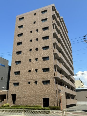 ネオハイツ東住吉の外観|外観は総タイル張りです