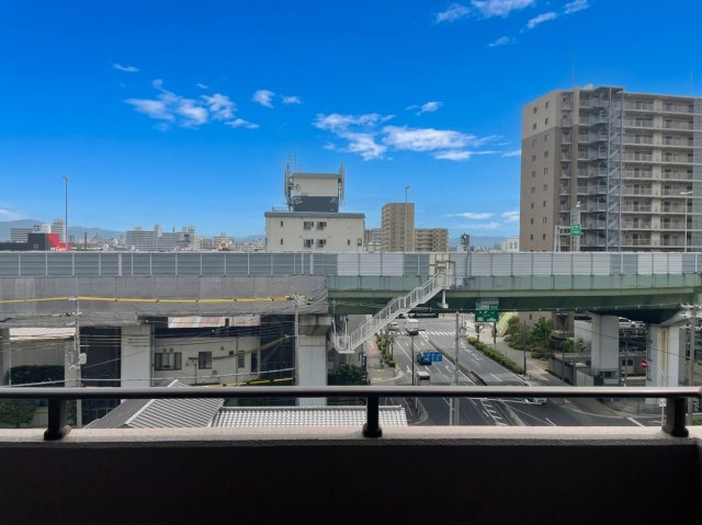 ネオハイツ東住吉の展望|部屋からの眺望です