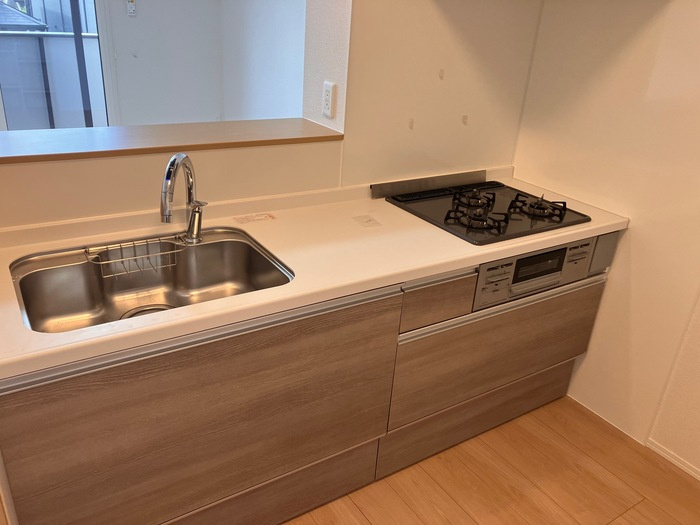 D-roomシャンヴルのキッチン|キッチンでお料理をお楽しみください