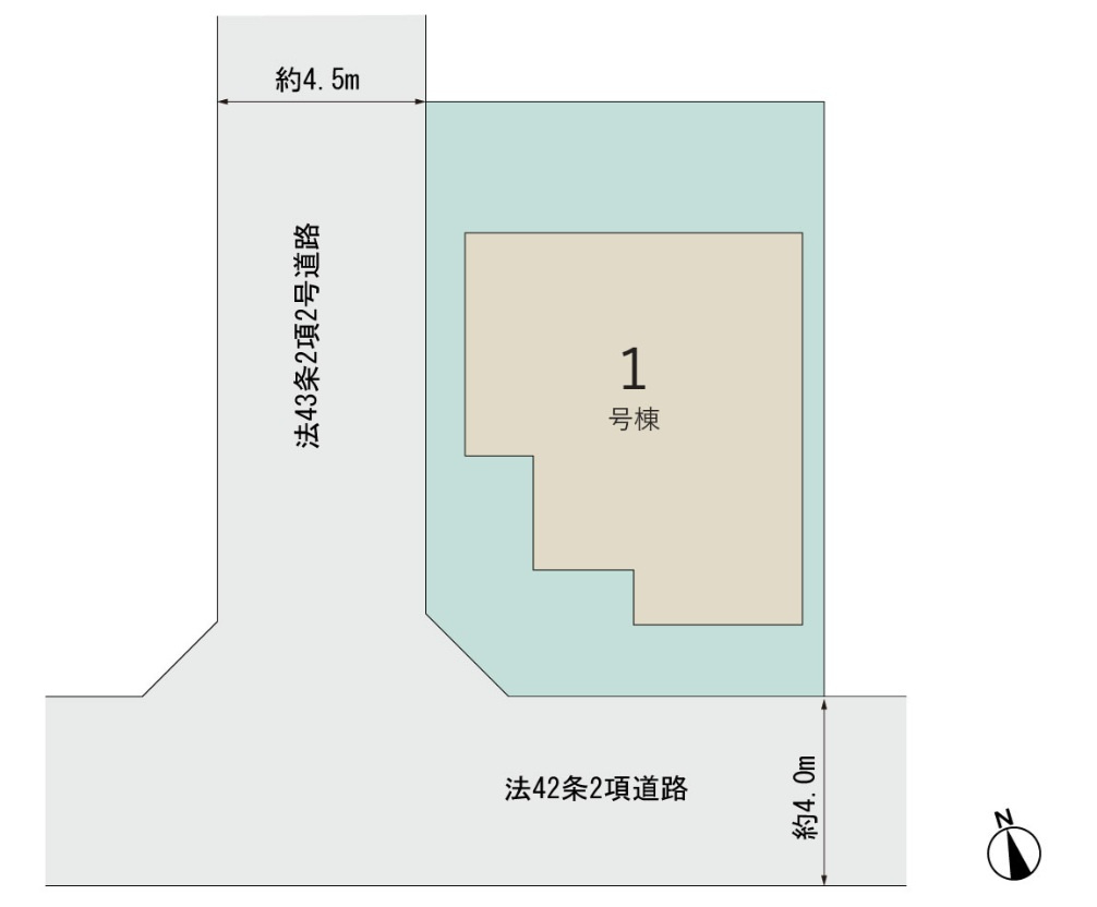 千葉市花見川区千種町第２の区画図