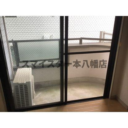 Rグレイスヒガシヤマのバルコニー