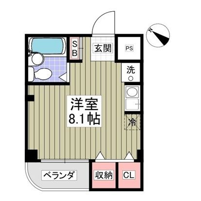 Rグレイスヒガシヤマの間取り
