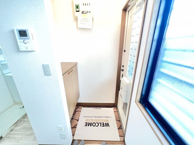 みのりハイムの玄関|※別部屋参考写真