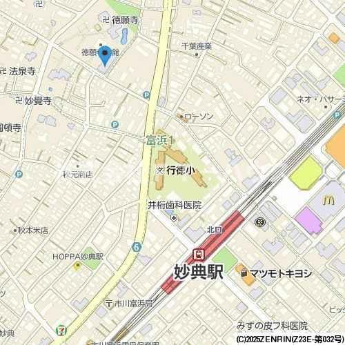 サステナブランシェ本行徳の地図|地図