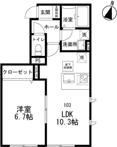アンクレットの間取り