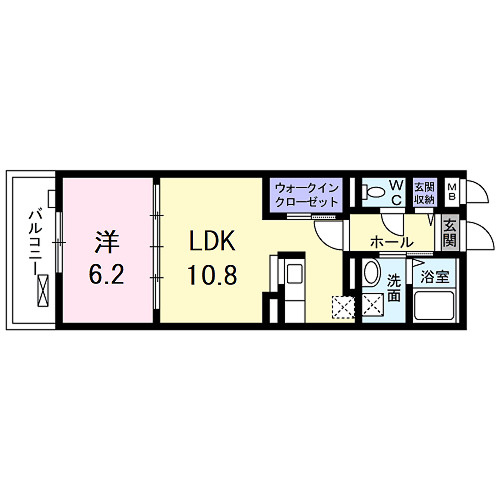ラヴィータの間取り