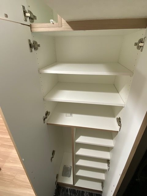 ルーブル綾瀬の収納