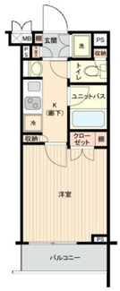 【間取り】 | ルーブル東蒲田六番館 | 間取りです。