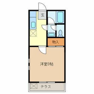 トヤマハイツⅢの間取り