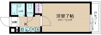 【間取り】 | アンビシャス２ | 間取りです。