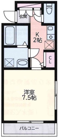 苑田ビルの間取り