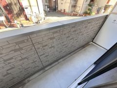 グランパシフィック大経大北のバルコニー