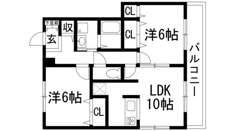 【間取り】