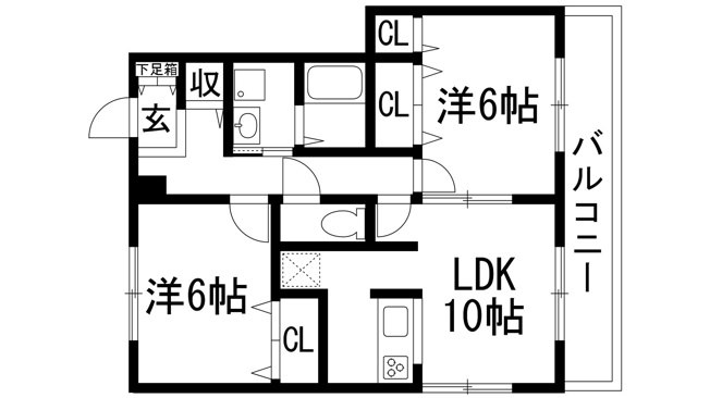 【間取り】 | メゾンローブレ