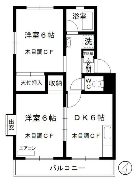 シャトーム・エルの間取り