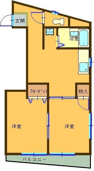 【間取り】 | 江川第１ビル
