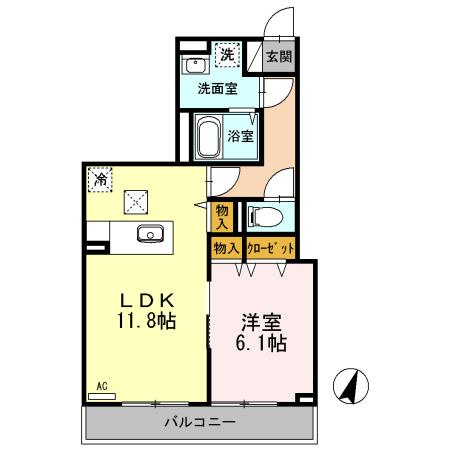 【間取り】 | ルミエール久が原