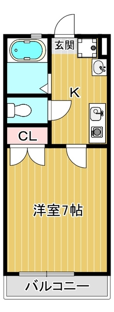 サンライズ宮町の間取り|人気のフローリングです。