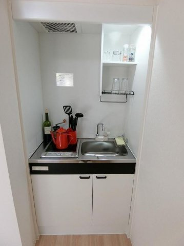 フリービング新宿のキッチン|IHクッキングヒーター（同タイプ参考写真）
