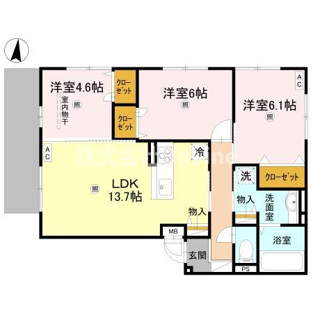 【間取り】 | トリシアサウステラス