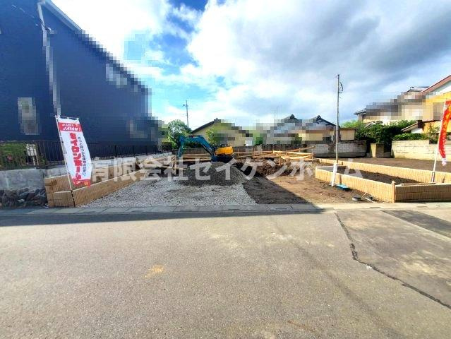深谷市緑ヶ丘2期　①号棟の駐車場
