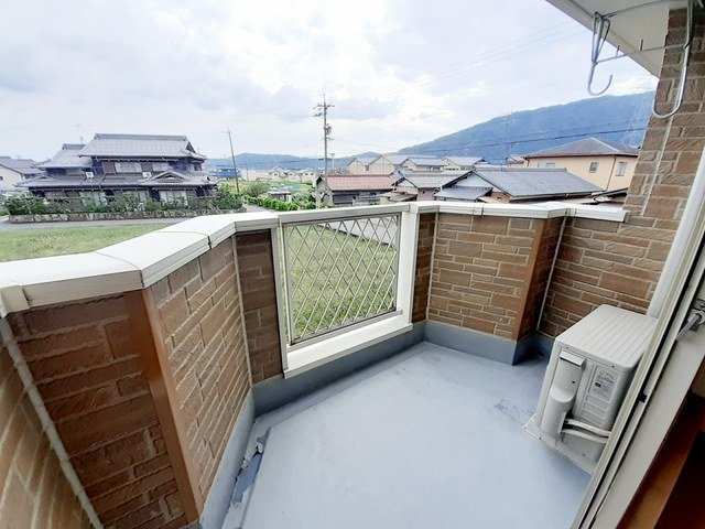 メゾンドフルールのバルコニー