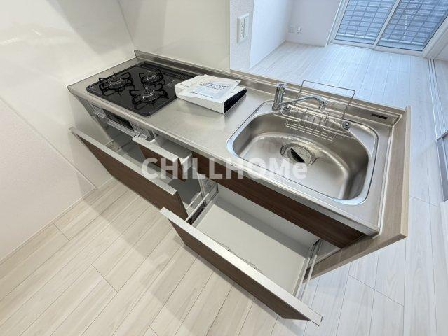 ＩＳＨＩＫＡＷＡ　ＨＩＬＬＳ　Ｘのキッチン|当社、チルホームのHPもご覧ください(^^)/物件情報多数♪