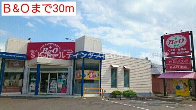 グランドソレイユＡの周辺|Ｂ&Ｏまで30m