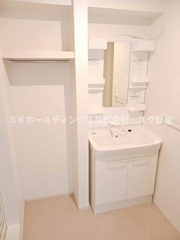 グランドソレイユＡの洗面所