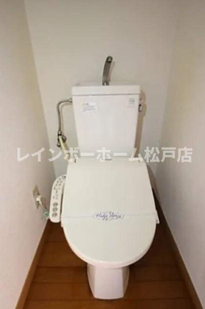 マドレーヌ南柏【仲介手数料：50％OFF】対象物件！のトイレ|落ち着いたトイレです