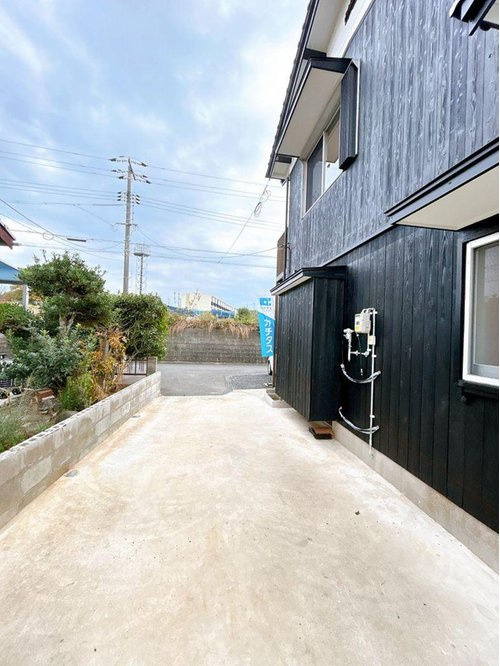東岐波リフォーム済み物件の庭