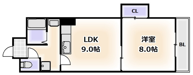 【間取り】 | コート幸町