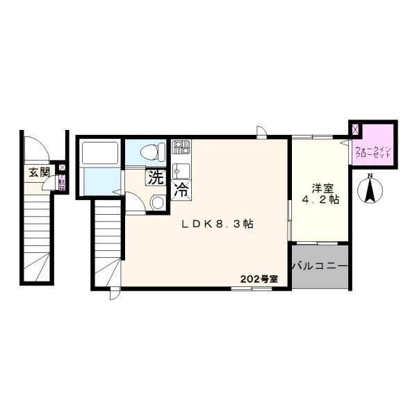 プランドール の間取り