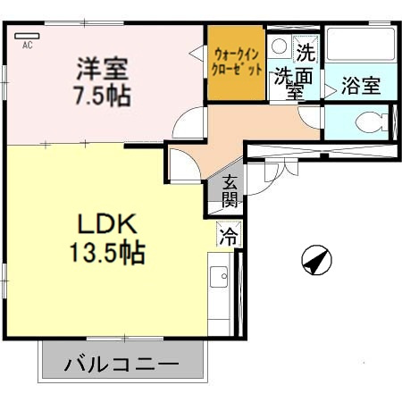【間取り】 | コーポ イズミ