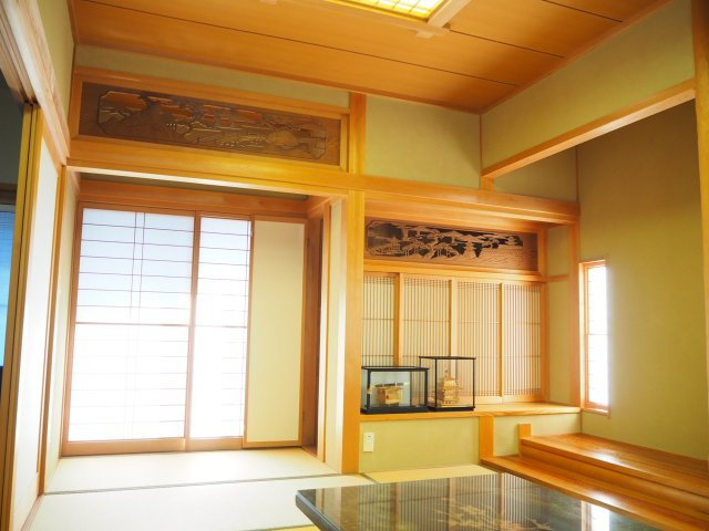 鯖江市石田下町　平屋の贅沢なお家の和室