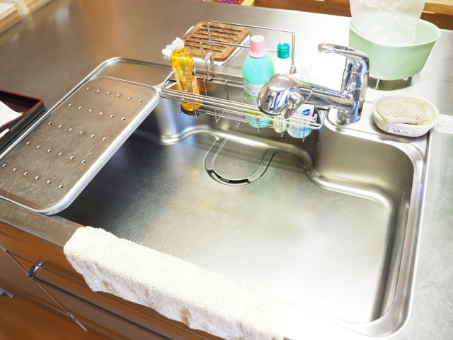 鯖江市石田下町　平屋の贅沢なお家のキッチン