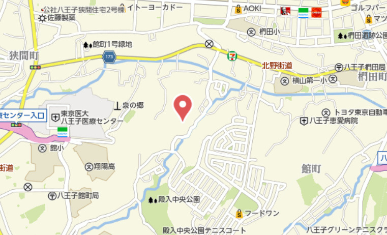 『八王子市中古戸建て』八王子市館町1659-12【仲介手数料無料】　八王子市館町　の地図|～仲介手数料無料☆八王子ひなた不動産～八王子市館町　中古戸建