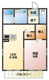 【間取り】 | ヴィル・クール