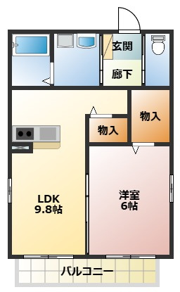 【間取り】 | ヴィル・クール