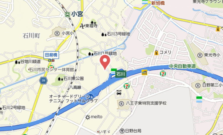 『八王子市中古戸建て』八王子市石川町1015-6【仲介手数料無料】　八王子市石川町の地図|～仲介手数料無料☆八王子ひなた不動産～八王子市石川町　中古戸建