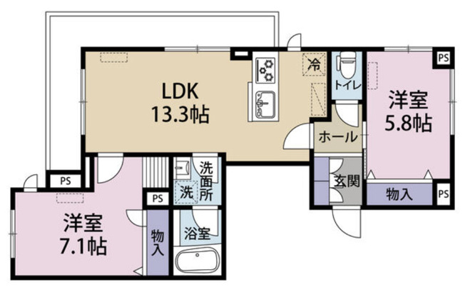 【間取り】 | グランディール練馬