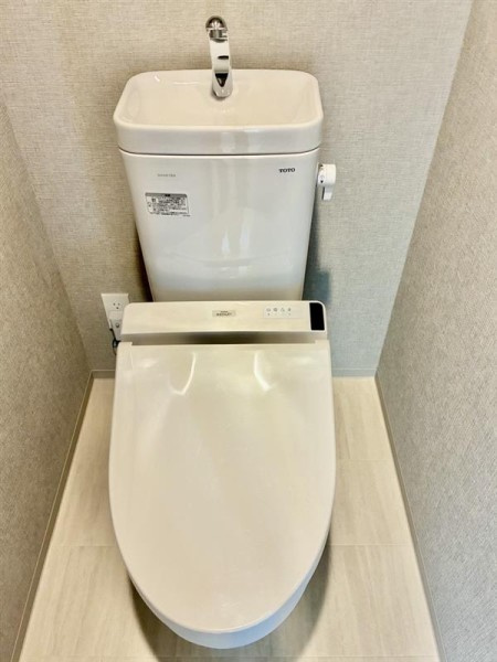 Ｂｒｉｌｌｉａ　Ｔｏｗｅｒ　浜離宮のトイレ|落ち着いた色調のトイレです