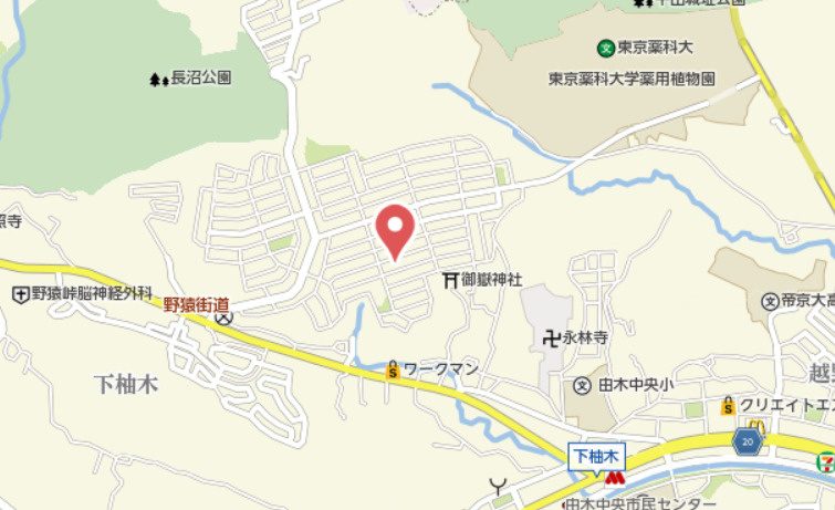 『八王子市中古戸建て』八王子市南陽台2-168-176【仲介手数料無料】　八王子市南陽台の地図|～仲介手数料無料☆八王子ひなた不動産～八王子市南陽台　中古戸建