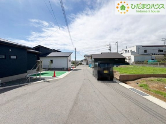 タマタウン東大沼　新築戸建　１号棟の前面道路含む現地写真|閑静な住宅地で叶える穏やかな新生活☆彡