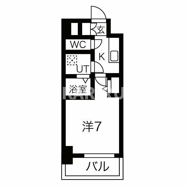 MJC都島レガーレの間取り